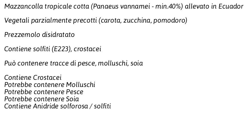 Dalmare Spadellata di Mazzancolle 0,250 Kg