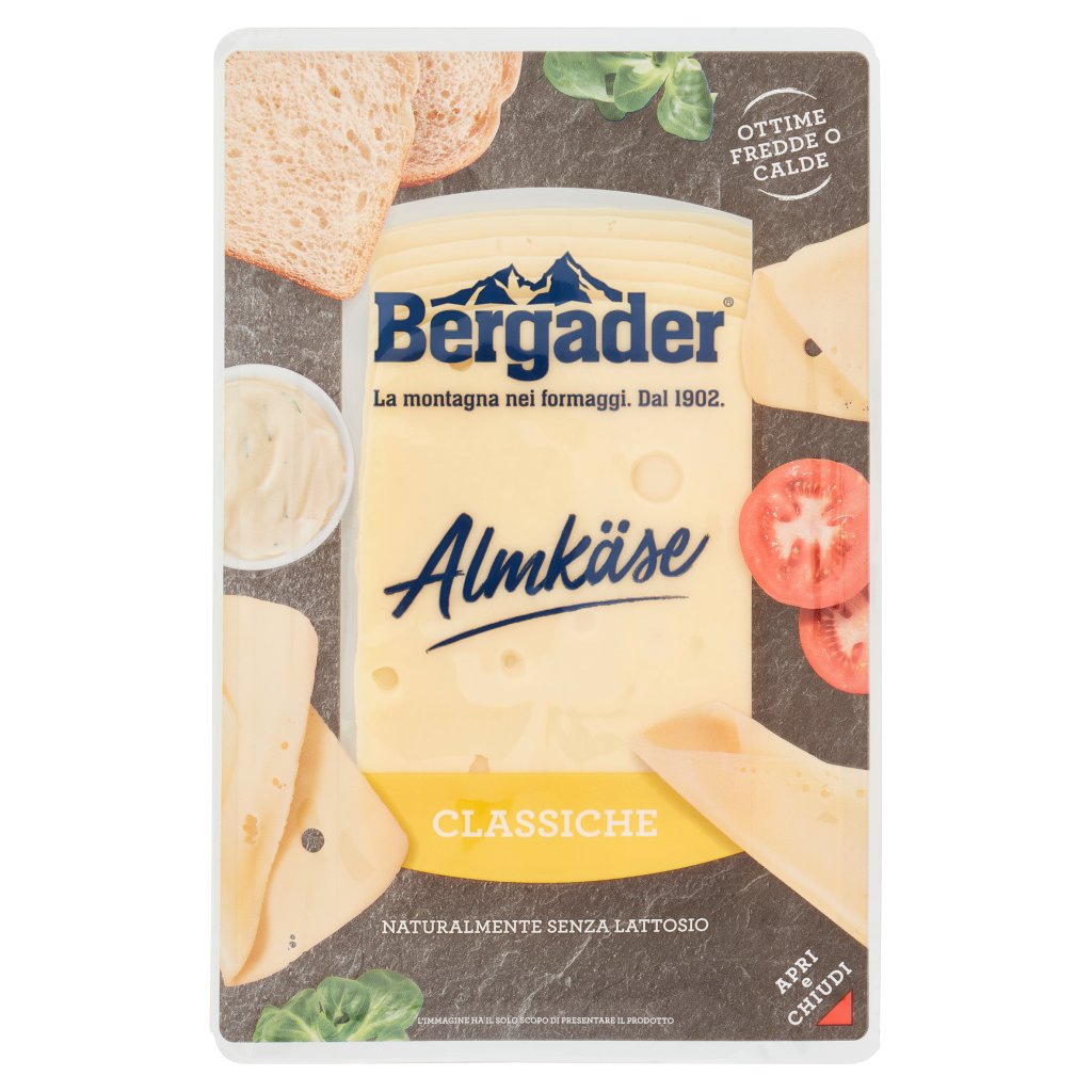 B'bergader' Formaggio Classico a Fette Almkase Bergader 150 g