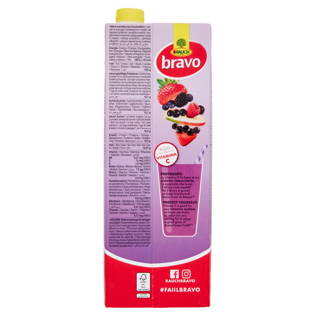Rauch Bravo Frutti di Bosco 1,5 l