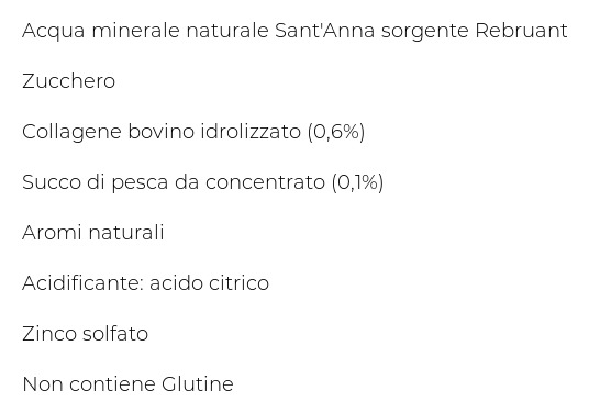 Sant'anna Beauty C+collagene Idrolizzato Forte Pesca