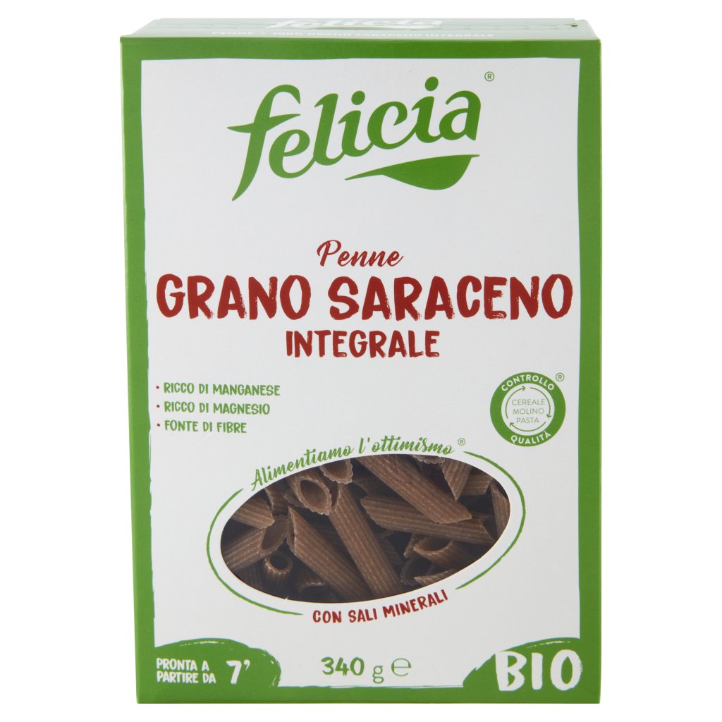 Felicia Penne Grano Saraceno Integrale Bio