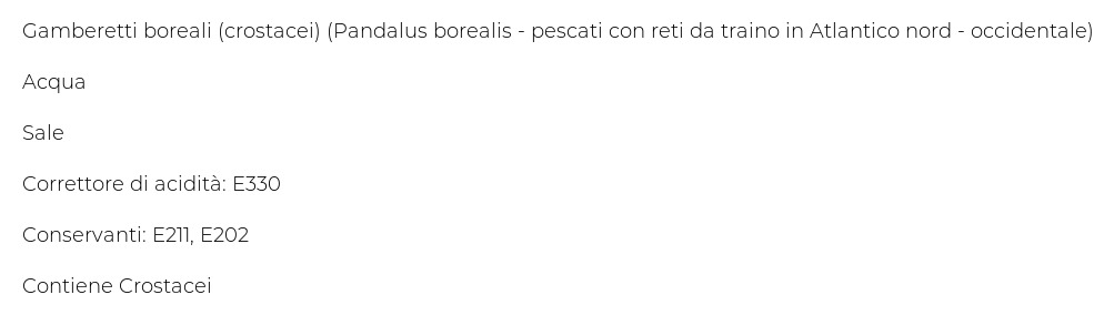 Riunione Gamberetti in Salamoia Mari Freddi Luxus