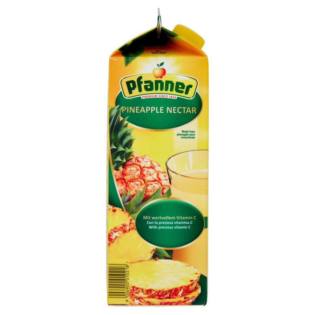 Pfanner Nettare di Ananas a Base di Succo Concentrato Pfanner 1 Brik Litri 2 1 Brik