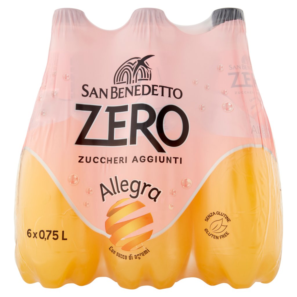 San Benedetto Allegra  Zero 0,75 l Pet X6