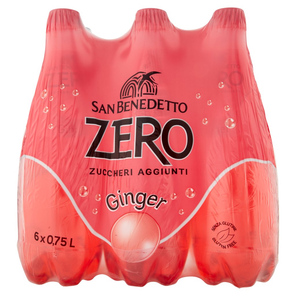 San Benedetto Ginger  Zero 0,75 l Pet X6