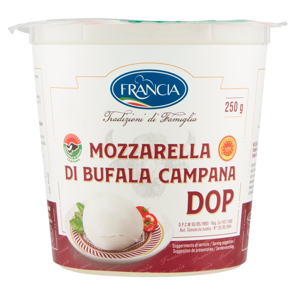 Francia Mozzarella di Bufala Campana Dop 250 g