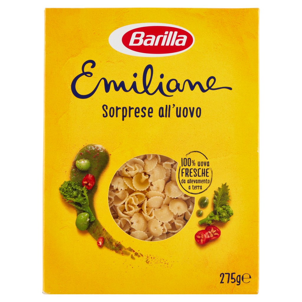 Barilla Emiliane Pasta all'Uovo Sorprese all'Uovo