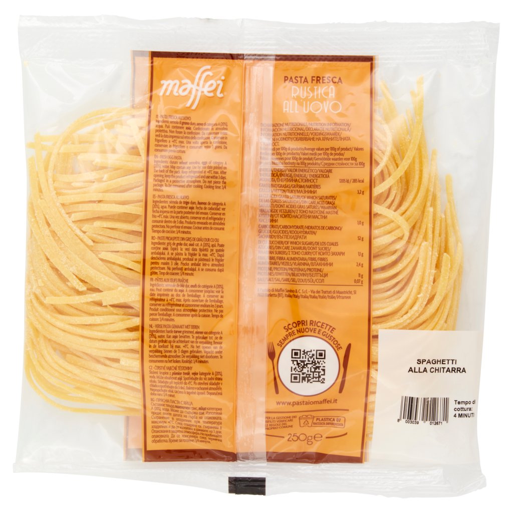 Spaghetti alla Chitarra all'Uovo
