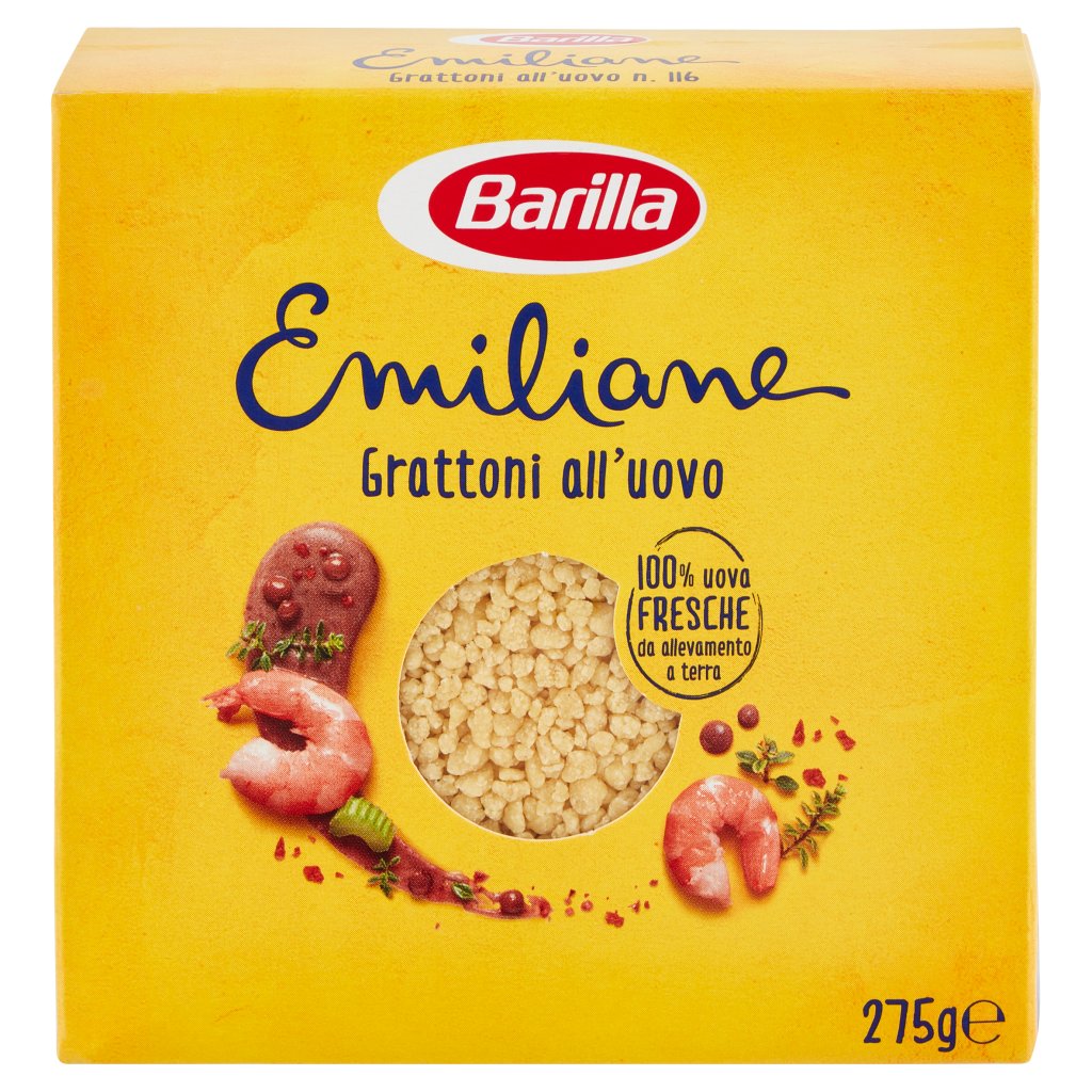 Barilla Emiliane Pasta all'Uovo Grattoni all'Uovo