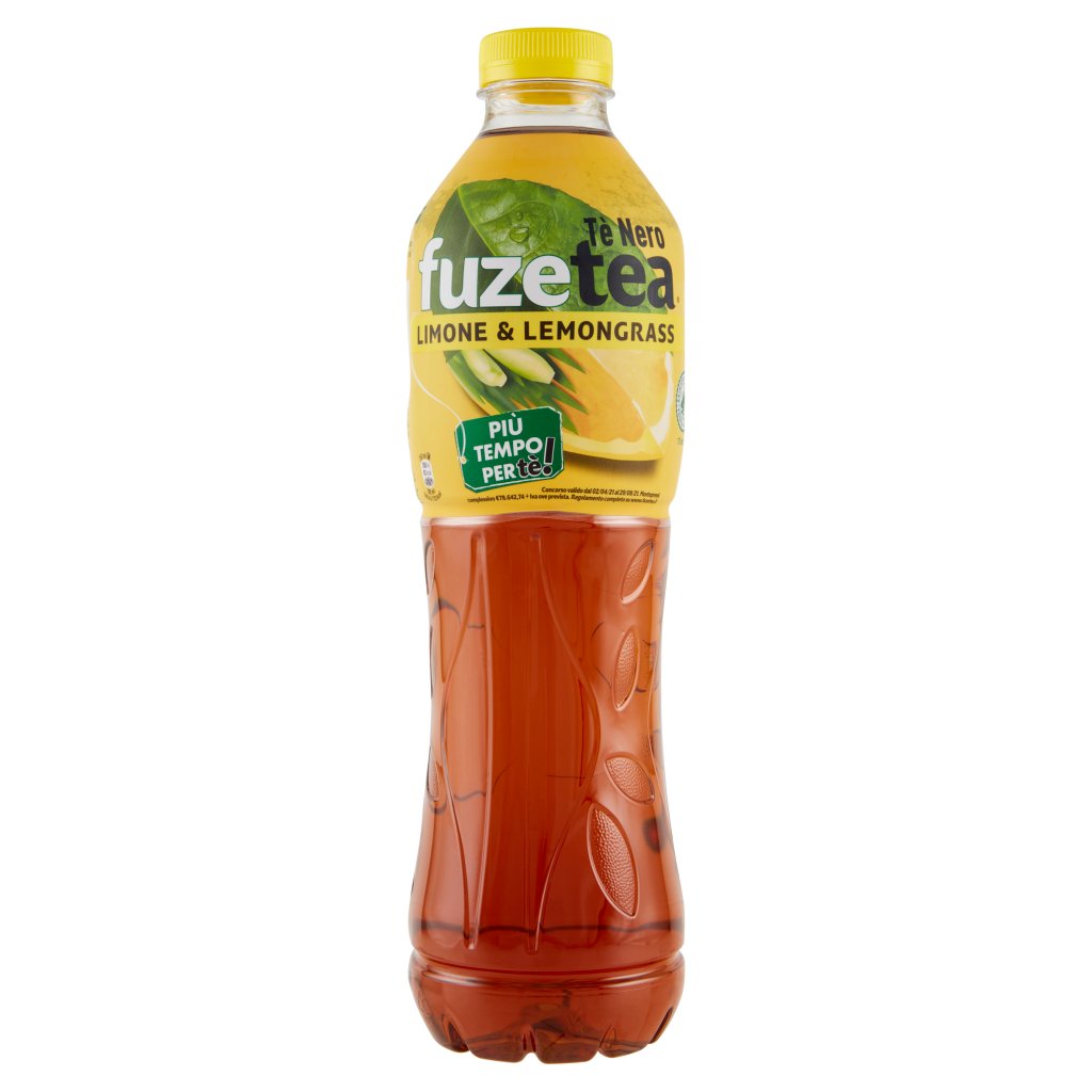 Fuze Tea Fuze Tea, Tè al Limone e Lemongrass 1,25l (Pet)
