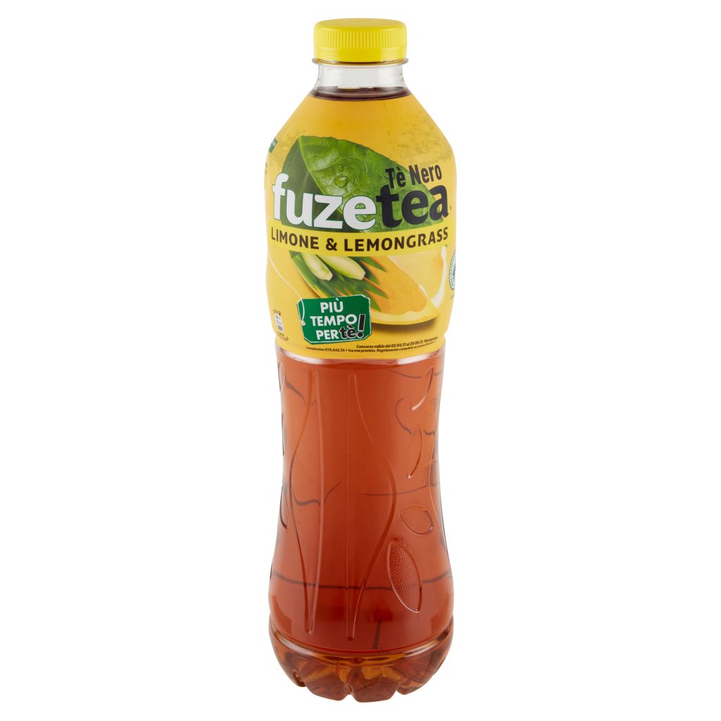 Fuze Tea Fuze Tea, Tè al Limone e Lemongrass 1,25l (Pet)