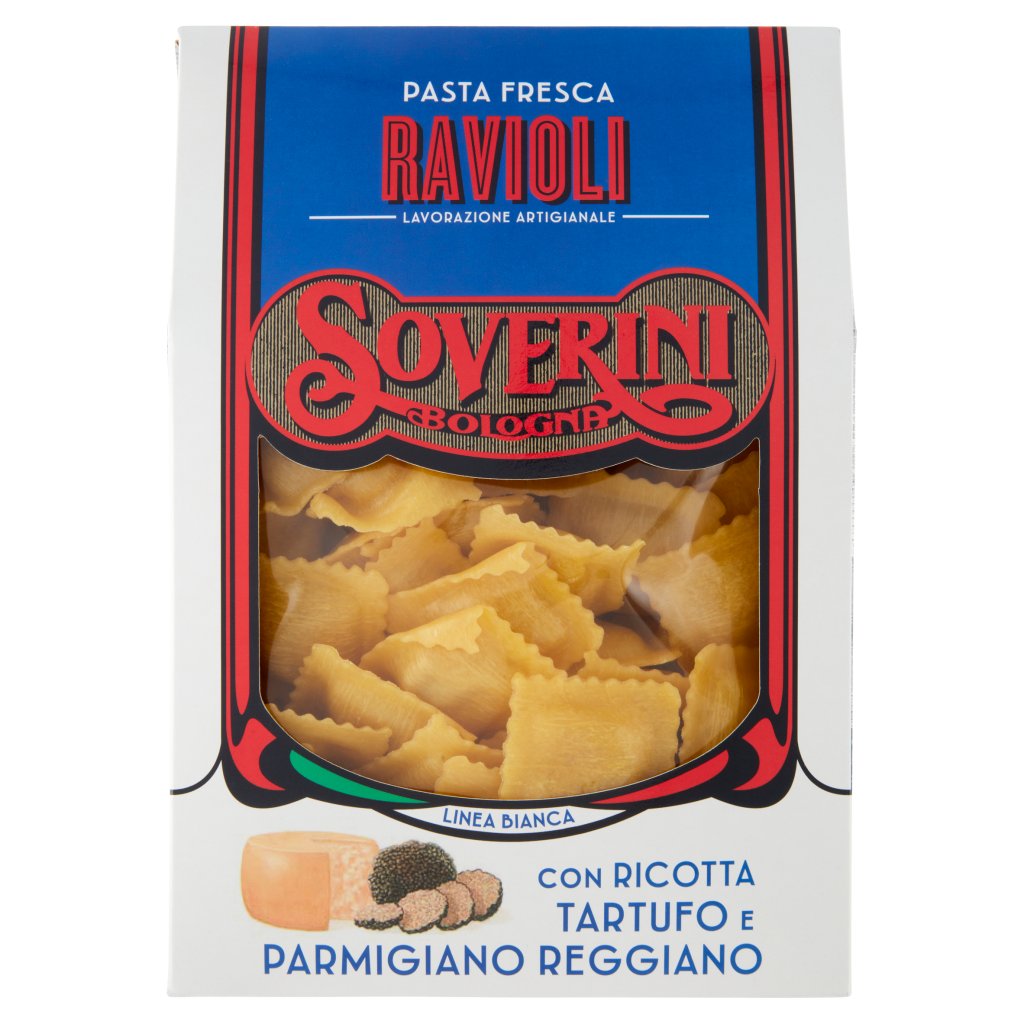 Soverini Ravioli con Ricotta Tartufo e Parmigiano Reggiano