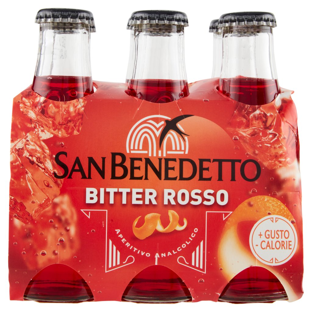 San Benedetto Bitter Rosso  0,10 l Ow X6