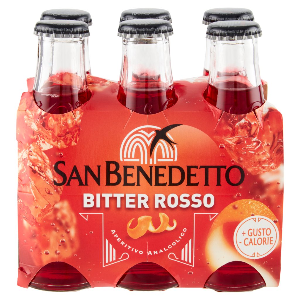 San Benedetto Bitter Rosso  0,10 l Ow X6