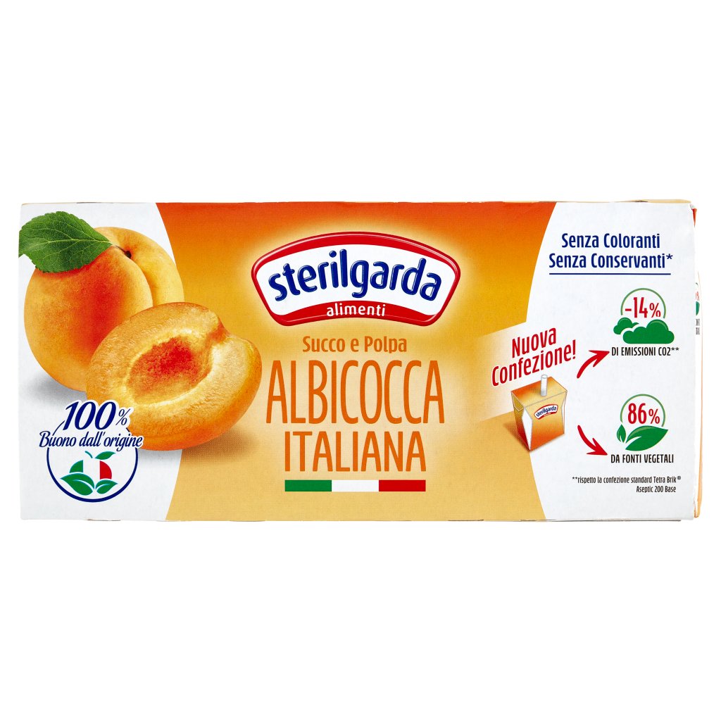 Sterilgarda Succo e Polpa Albicocca Italiana