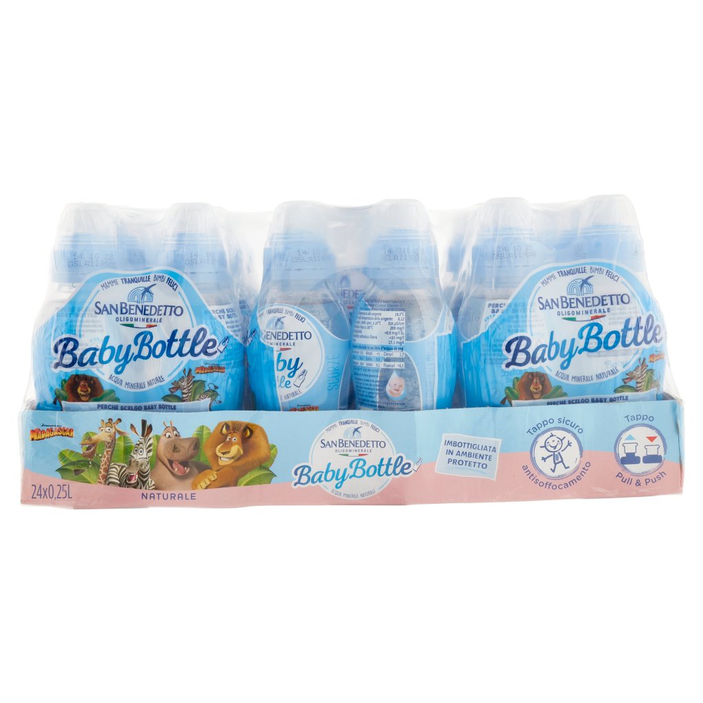 San Benedetto Acqua Minerale  Baby Bottle Naturale 0,25l (6x4)