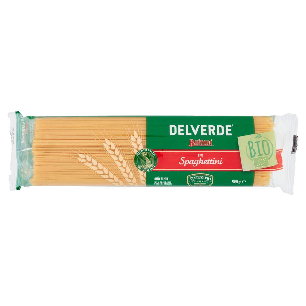 Delverde Sansepolcro Toscana N°71 Spaghettini Bio