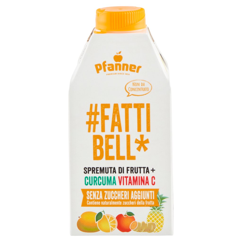 Pfanner #fatti Bell* Spremuta di Frutta + Curcuma Vitamina c