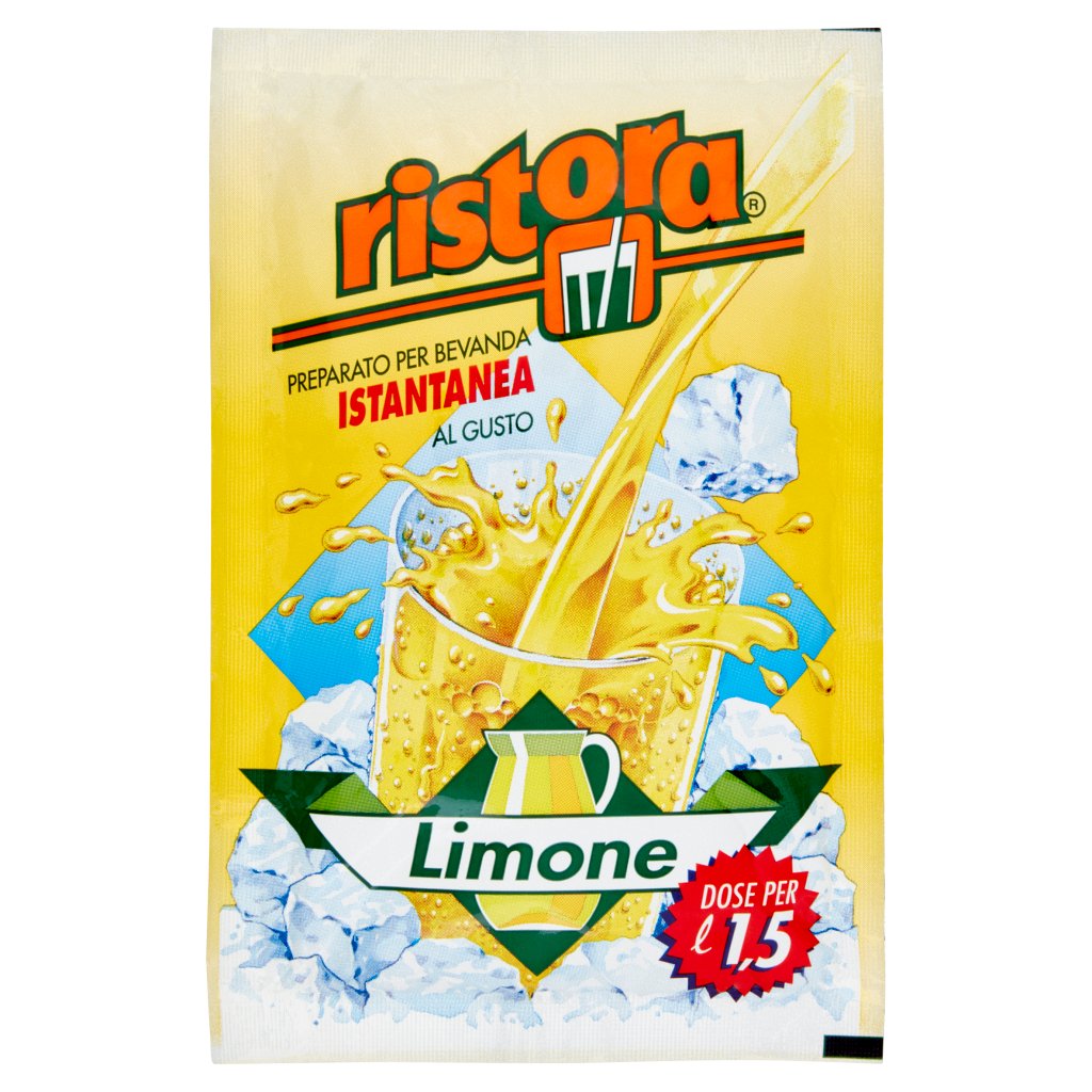 Ristora Preparato per Bevanda Istantanea al Gusto Limone