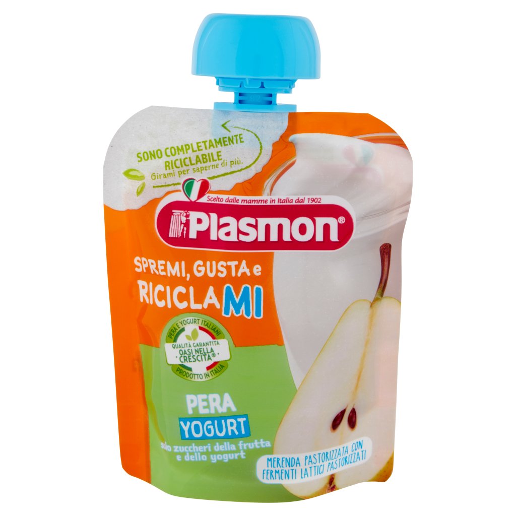 Plasmon Spremi, Gusta e Riciclami Pera Yogurt