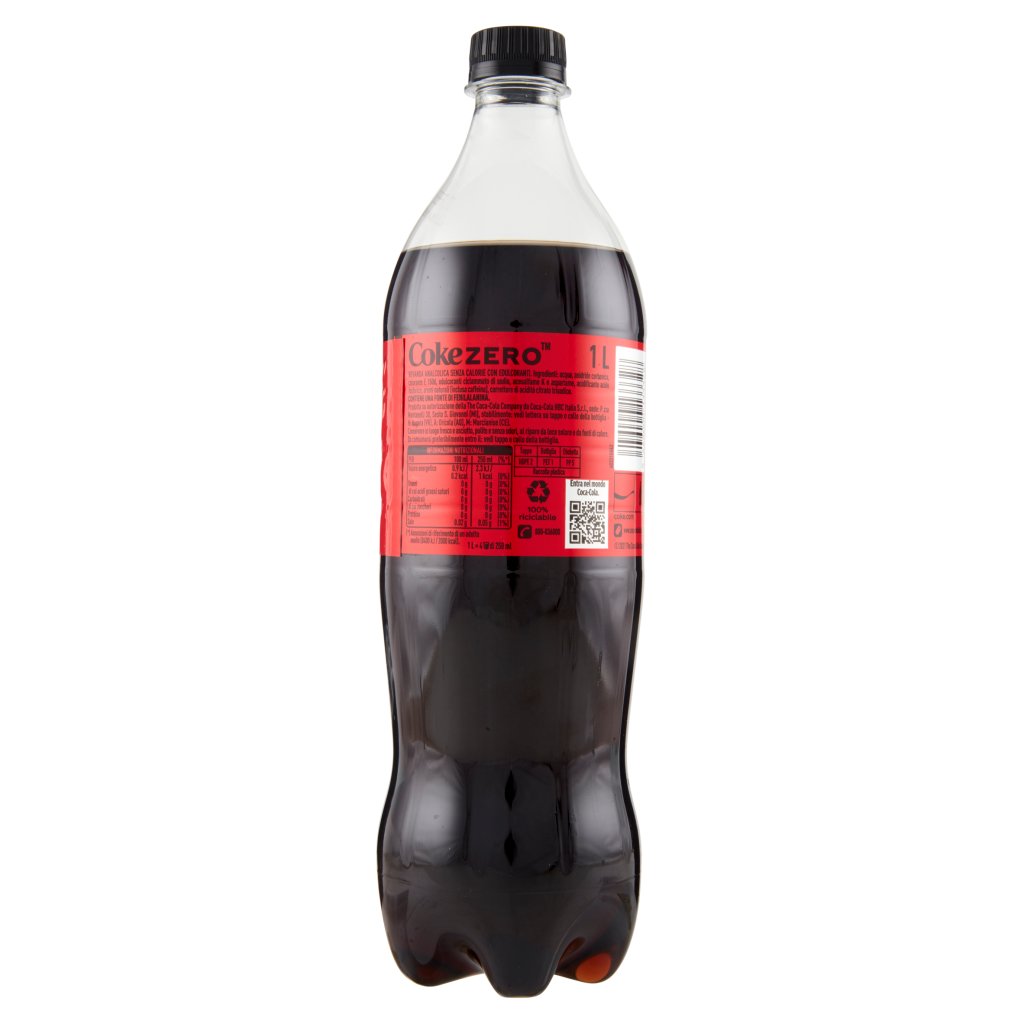 Coca Cola Zero Coca-cola Zero Zuccheri t (Pet)