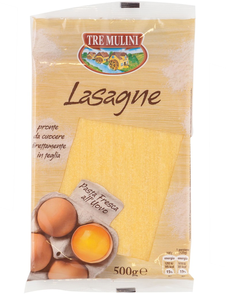 Tre Mulini Lasagne all'Uovo