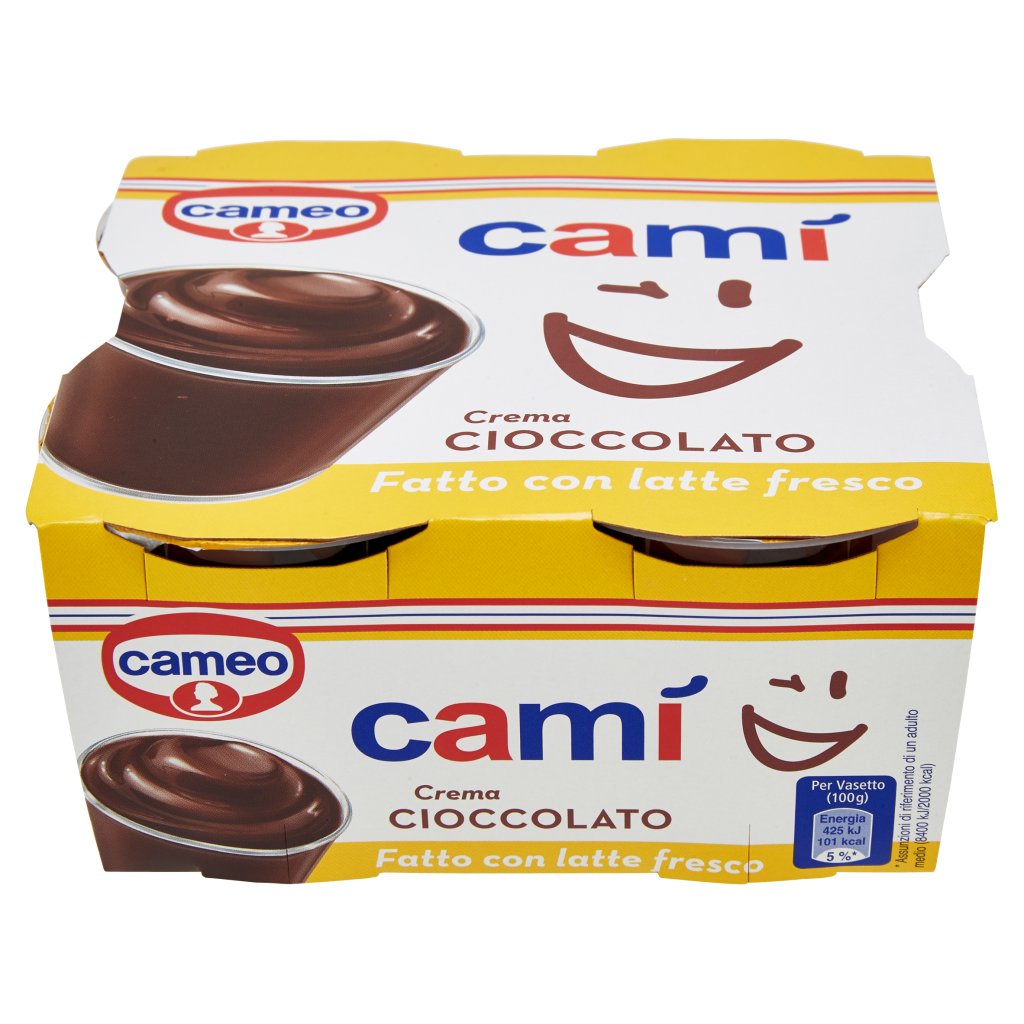 Cameo Camì Crema Cioccolato 4 x 100 g