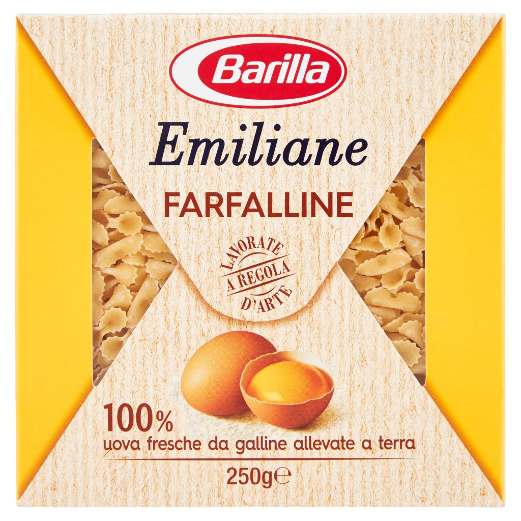 Barilla Emiliane Farfalline all'Uovo N.114