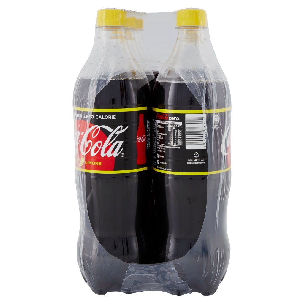 Coca Cola Zero Lemon Bottiglia di Plastica