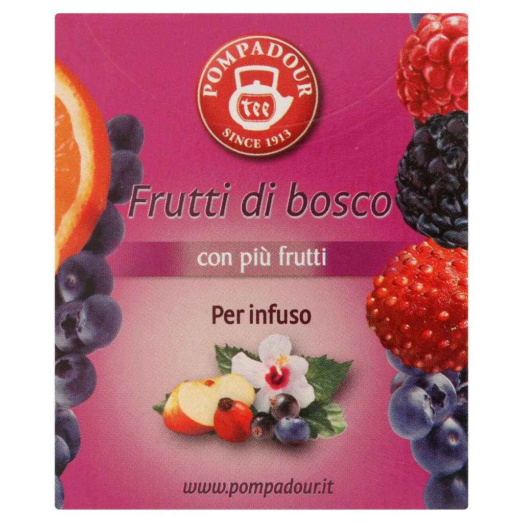 Pompadour Frutti di Bosco per Infuso