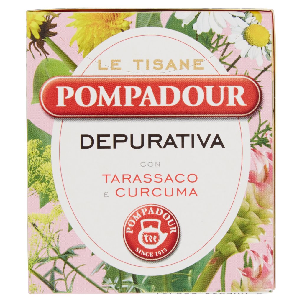 Pompadour Le Tisane Depurativa 15 x 2 g