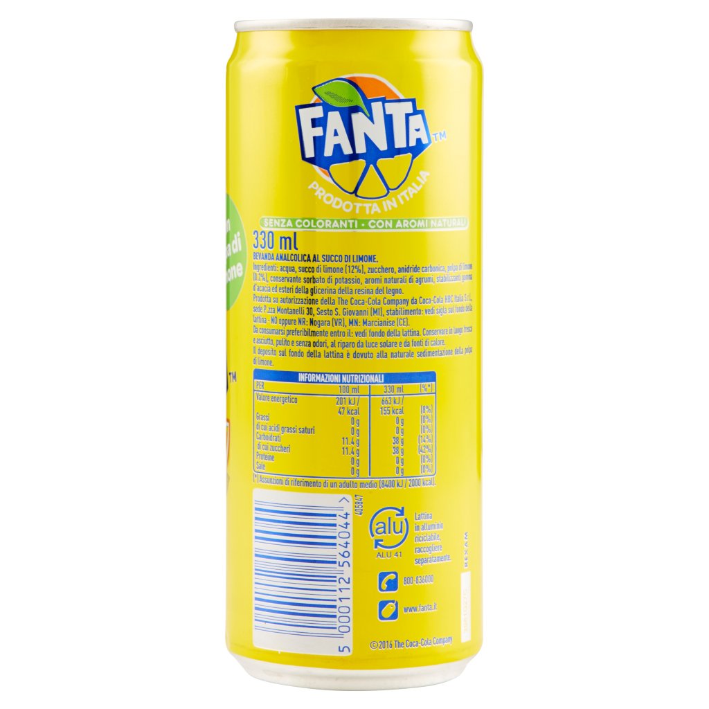 Fanta Lemon Lattina