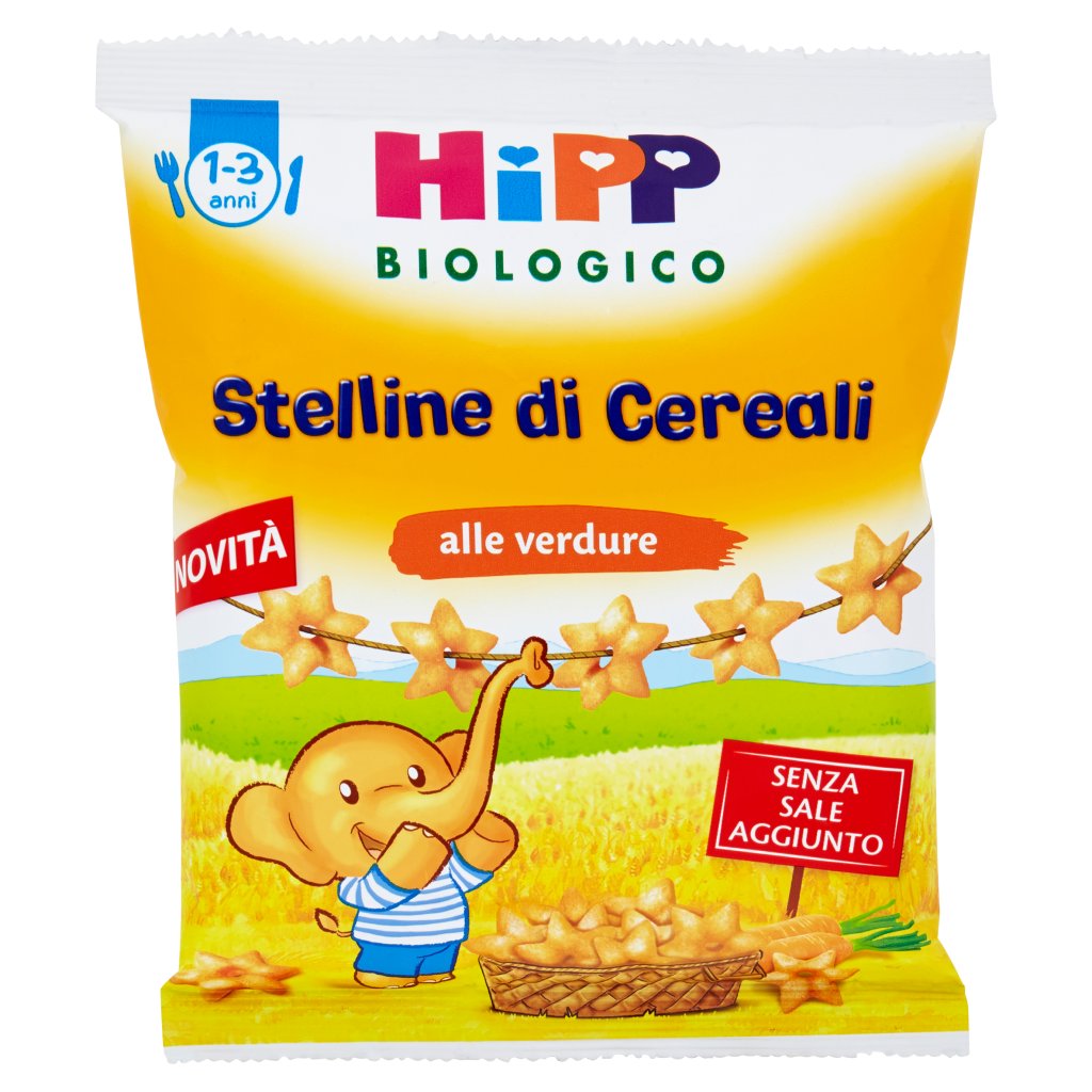 Hipp Biologico Stelline di Cereali alle Verdure