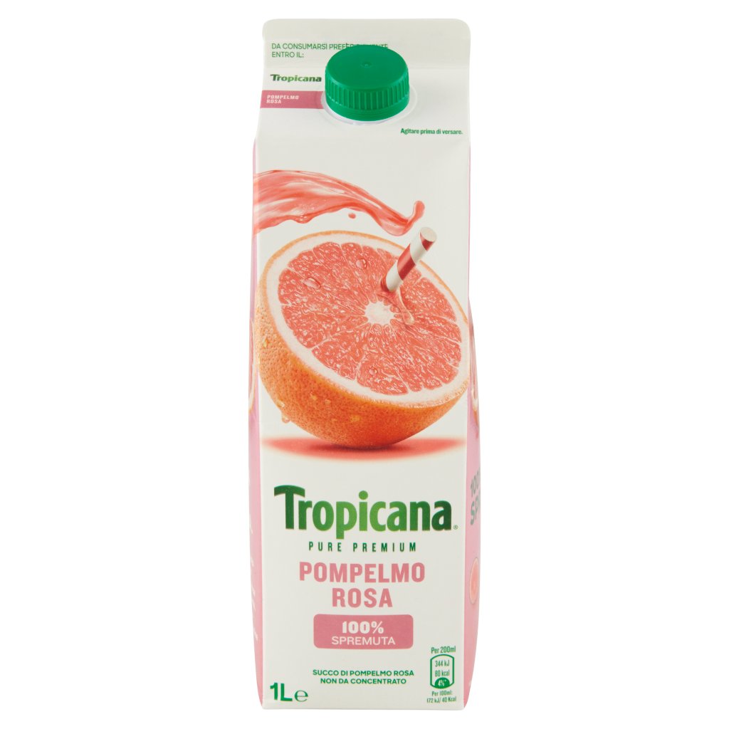 Tropicana Pure Premium Pompelmo Rosa