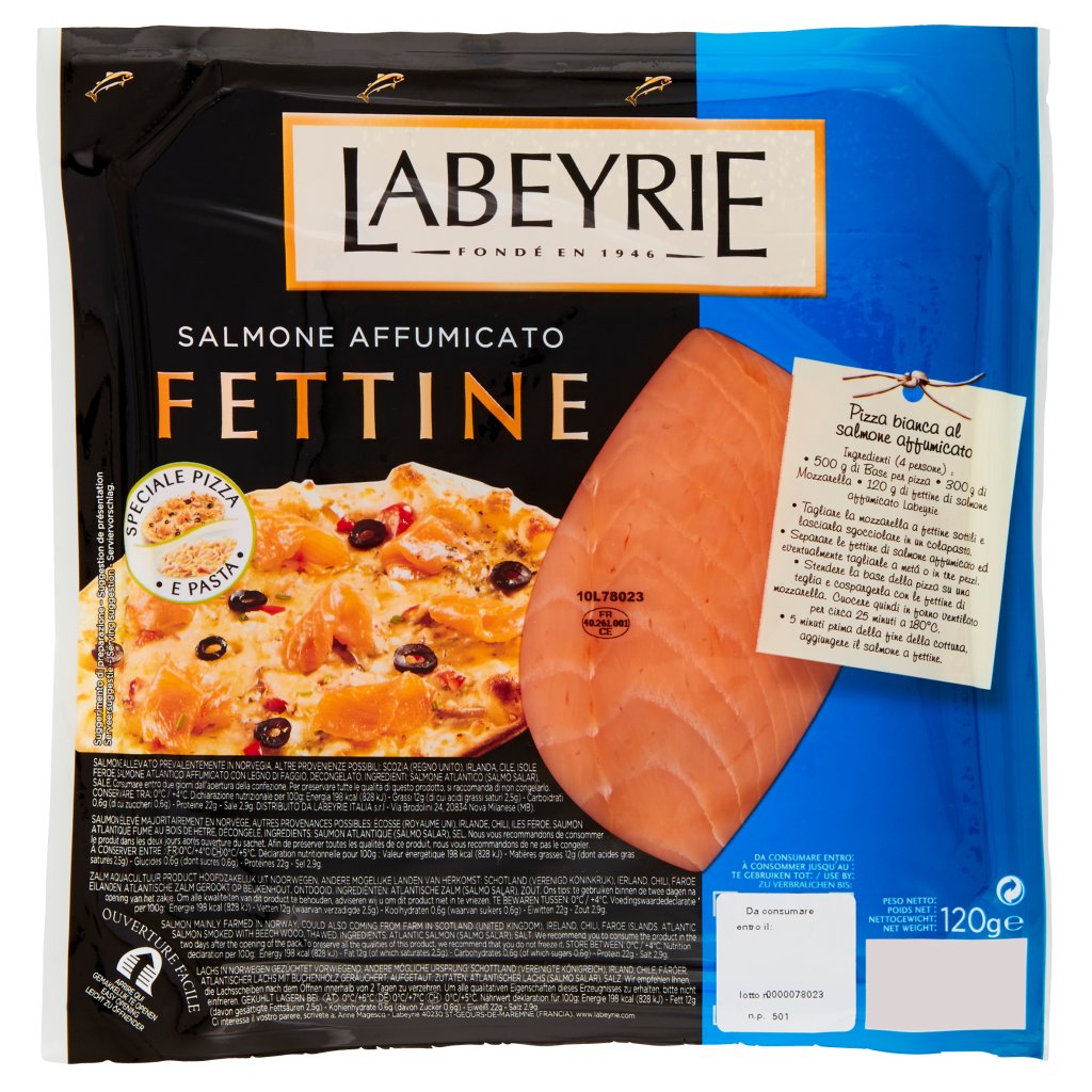 Labeyrie Fettine Salmone Affumicato