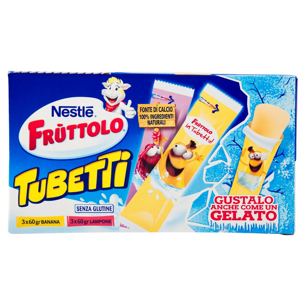 Fruttolo Nestlé Tubetti Banana - Lampone