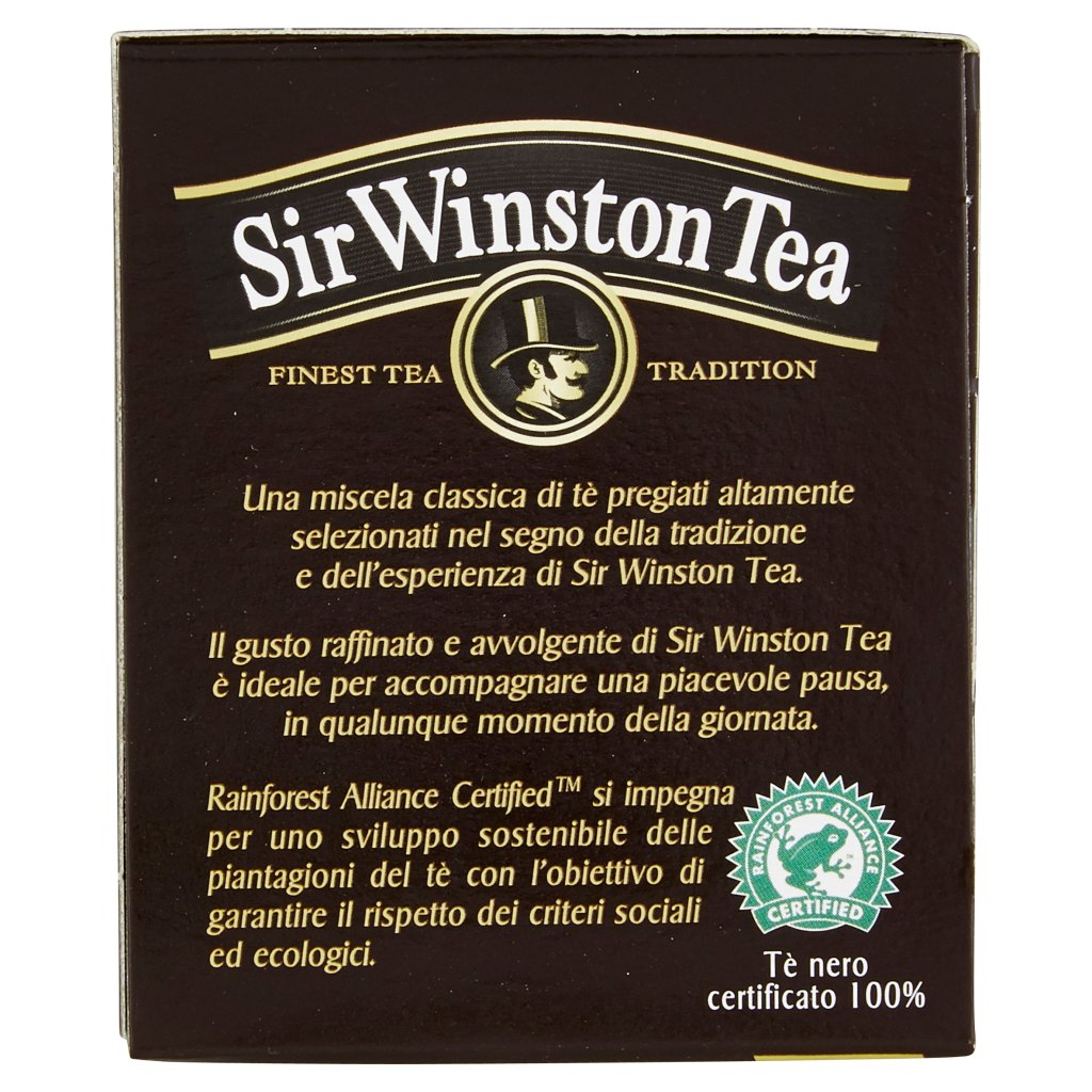 Sir Winston Tea Curcuma e Cannella Tè Nero 20 x 1,85 g