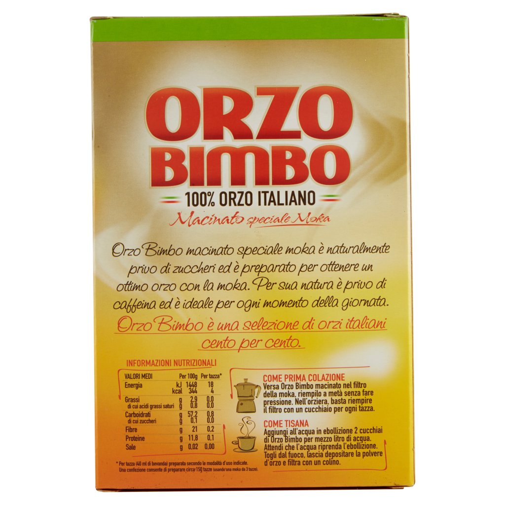 Orzo Bimbo Orzo Macinato Asgr500          Orzo Bim