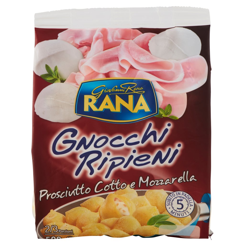 Giovanni Rana Gnocchi Ripieni Prosciutto Cotto e Mozzarella