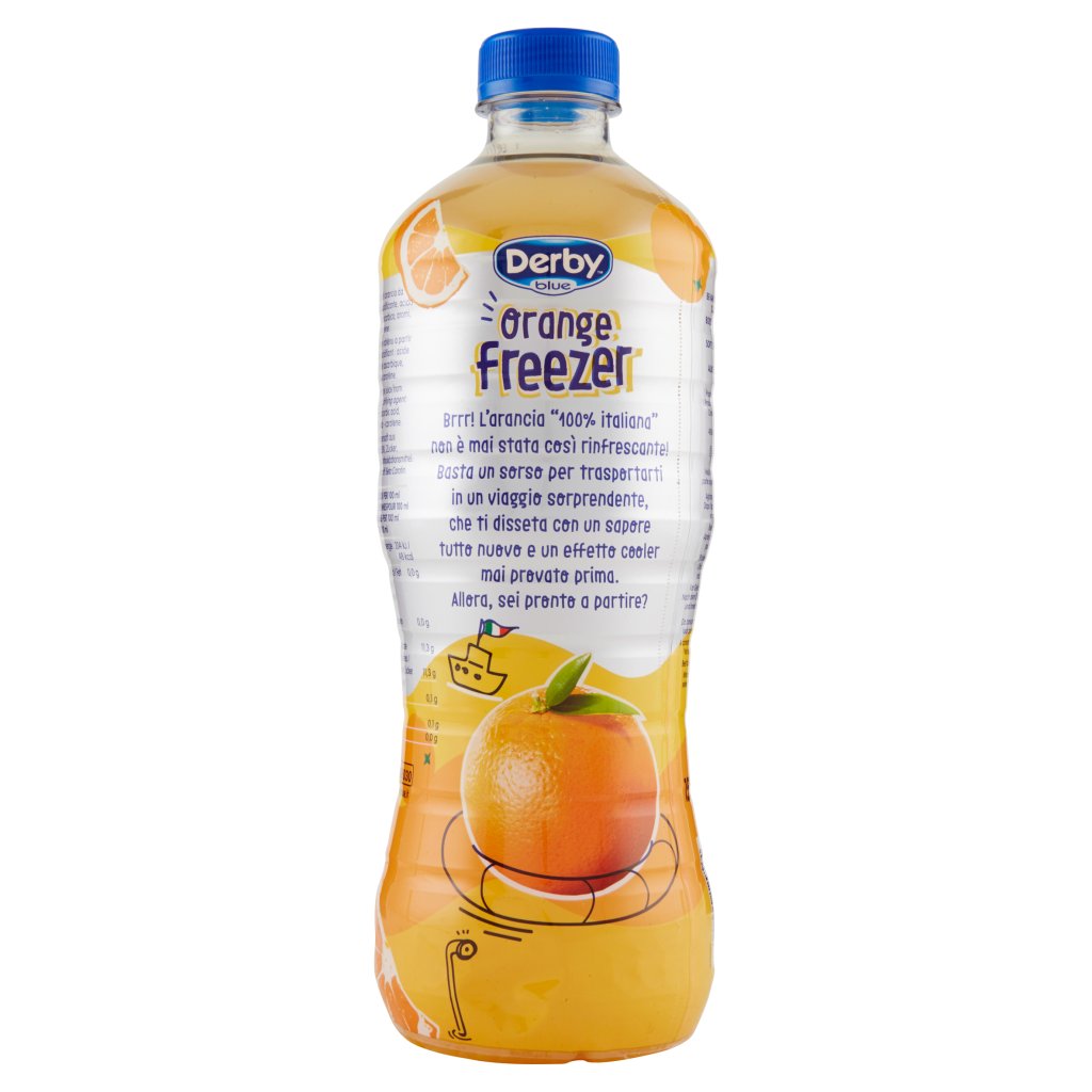 Derby Blue Orange Freezer