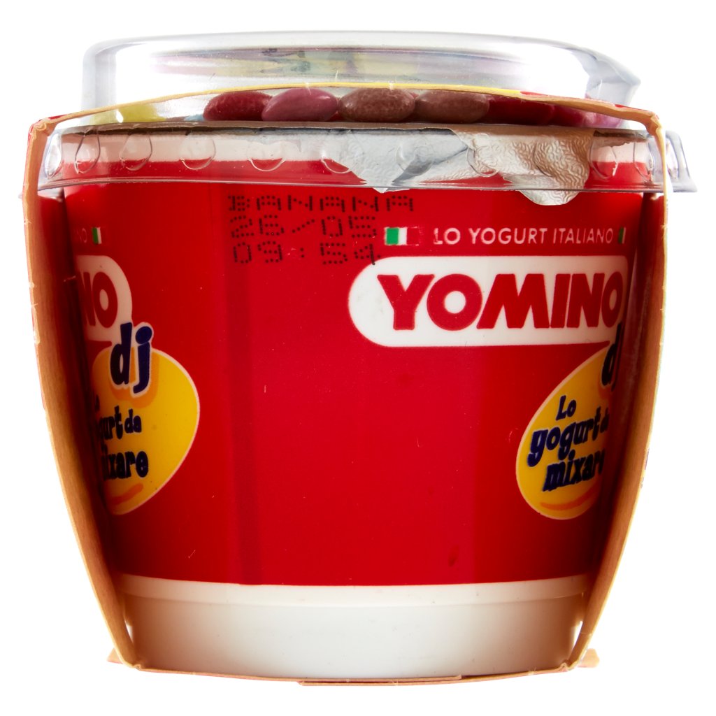 Yomino Dj Yogurt alla Banana con Confettini al Cioccolato 2 x 100 g