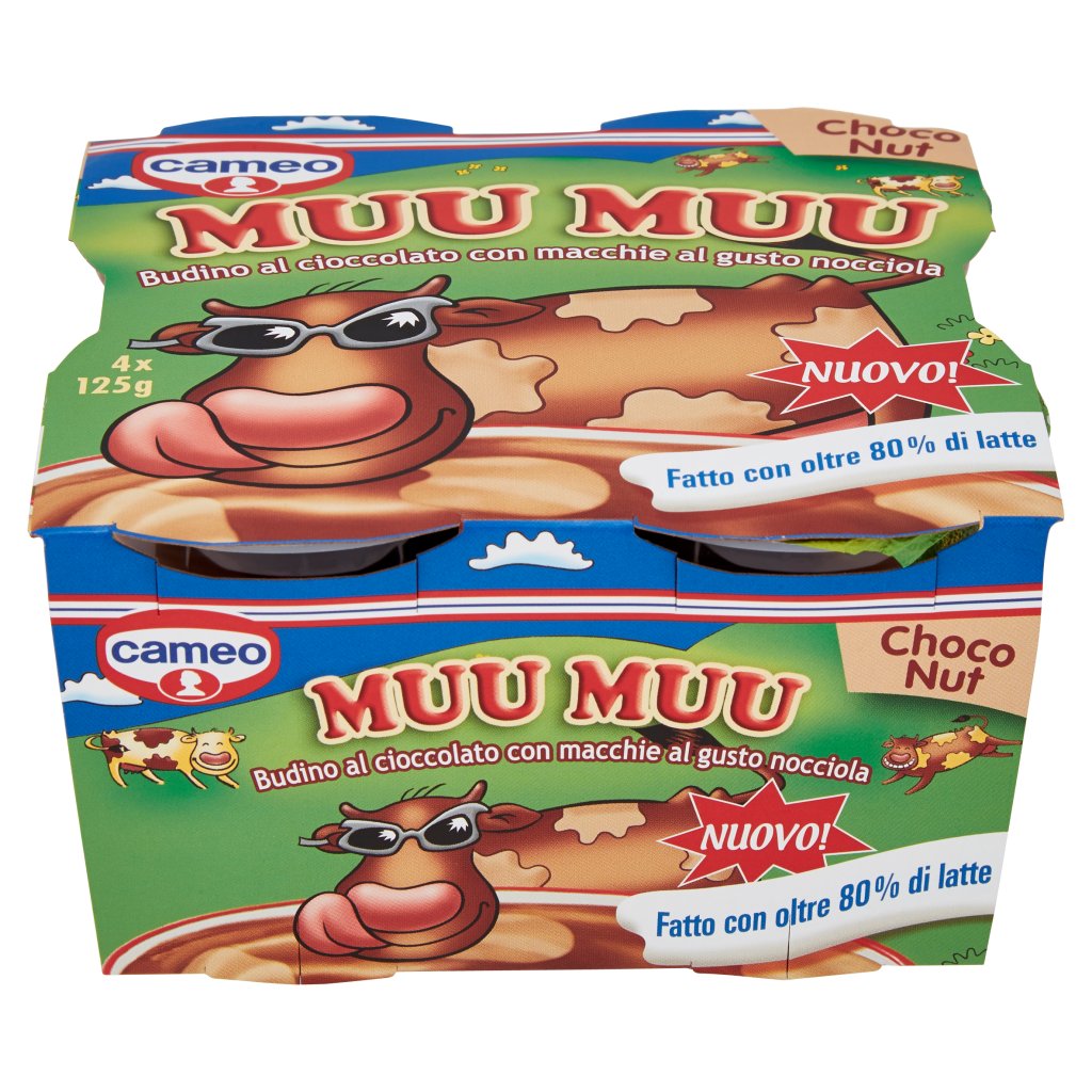 cameo Muu Muu Choco Nut 4 x 125 g