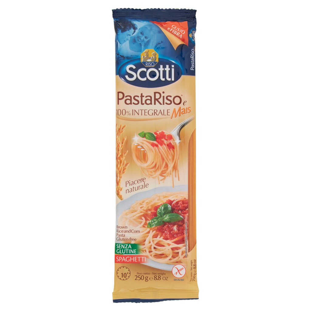 Riso Scotti Pastariso e Mais 100% Integrale Spaghetti