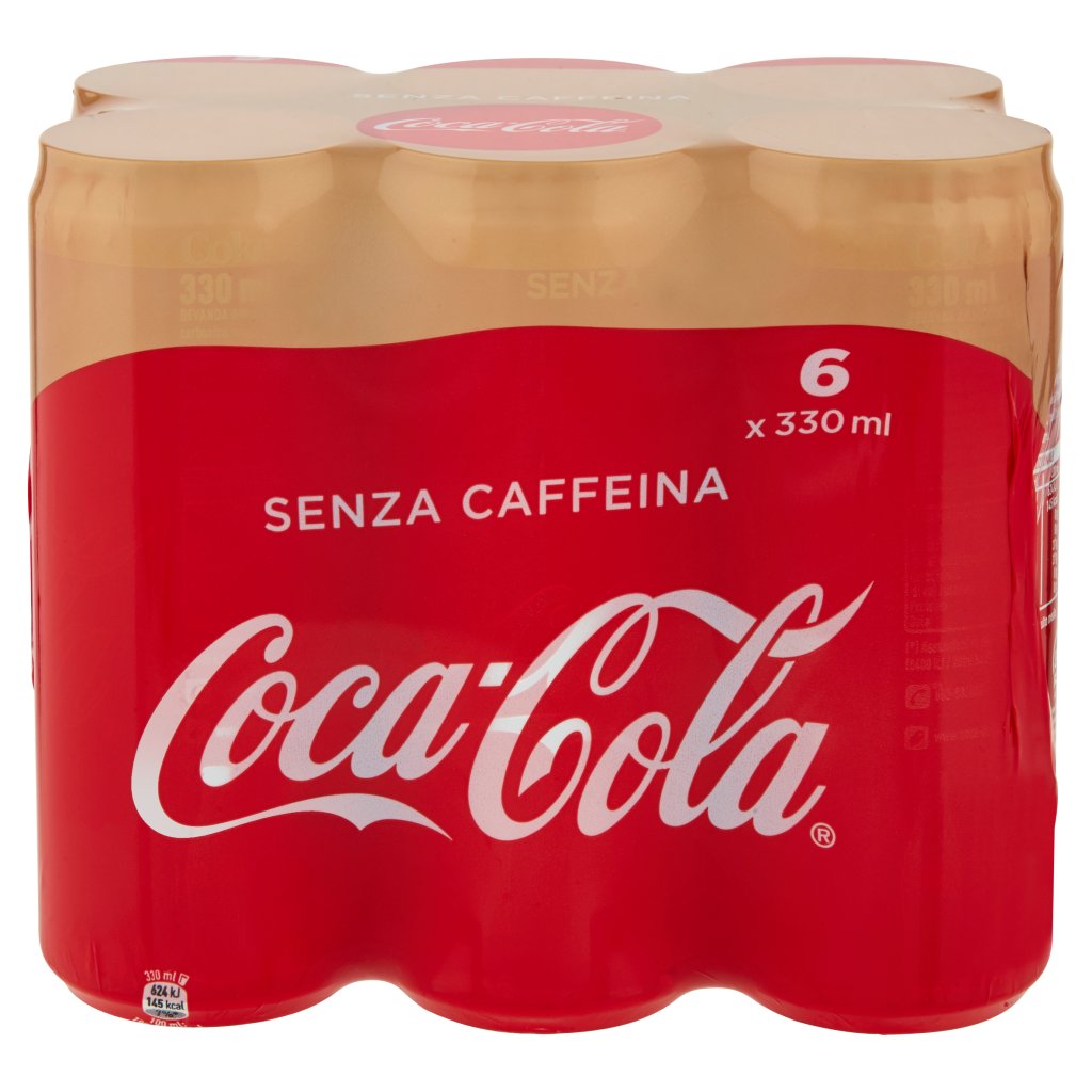 Coca Cola senza Caffeina Lattina