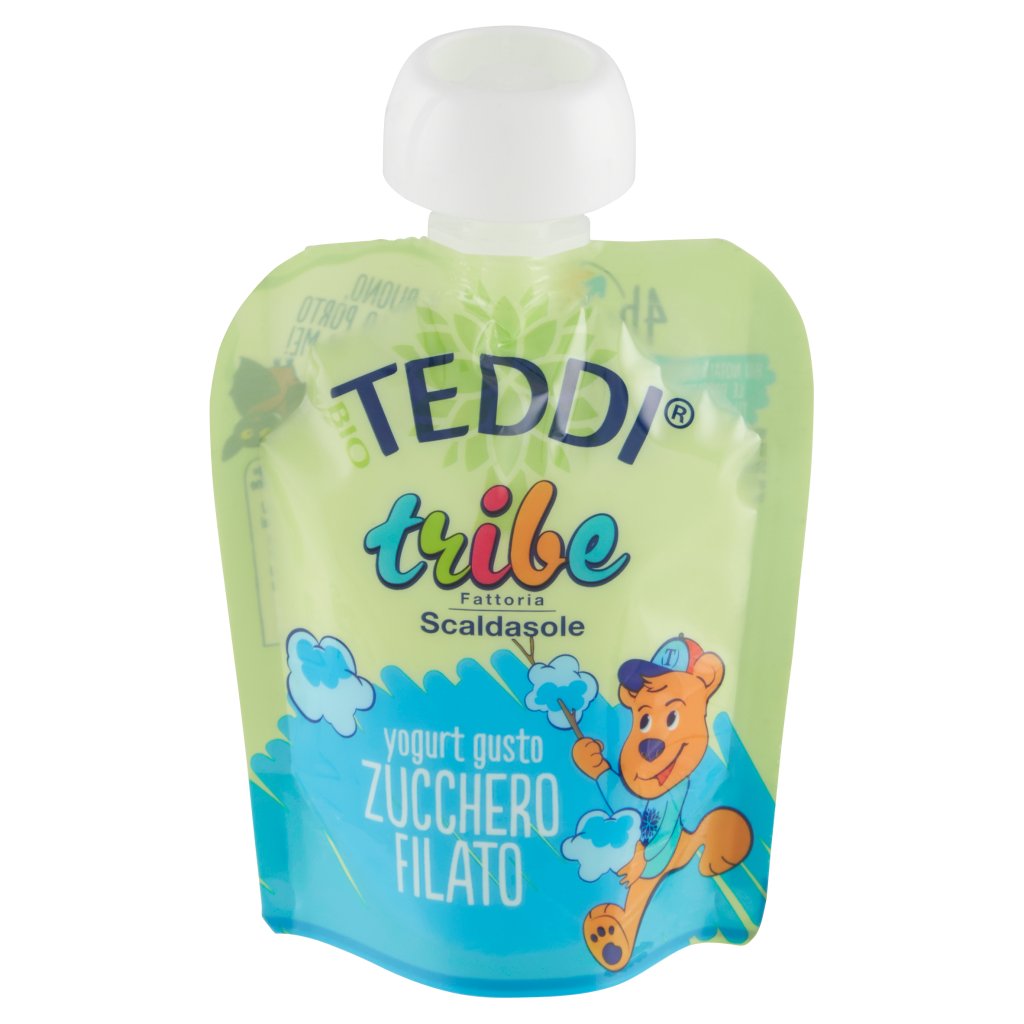 Teddi Bio Tribe Yogurt Gusto Zucchero Filato