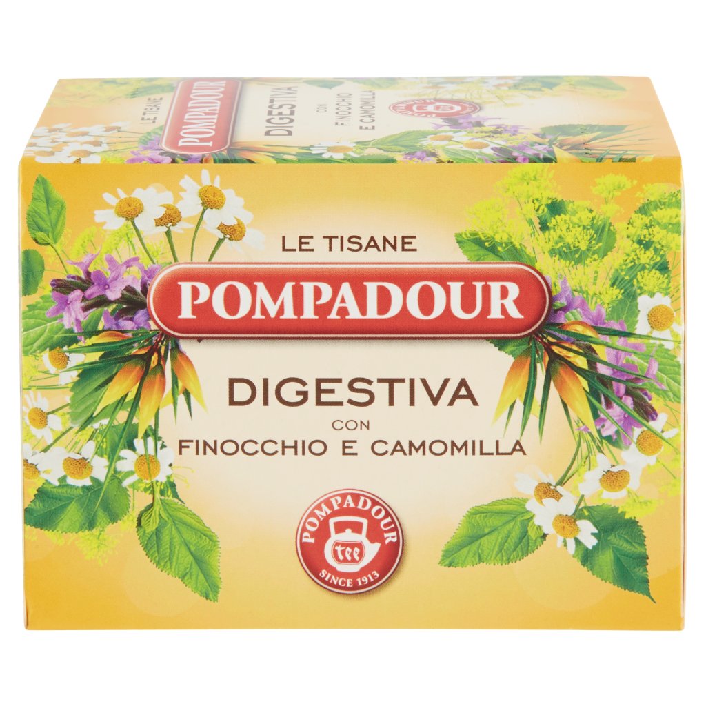 Pompadour Le Tisane Digestiva con Rooibos, Anice e Finocchio, 15 Bustine