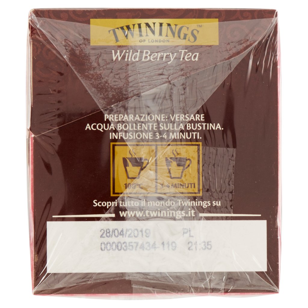 Twinings Wild Berry Tea 25 x 2 g