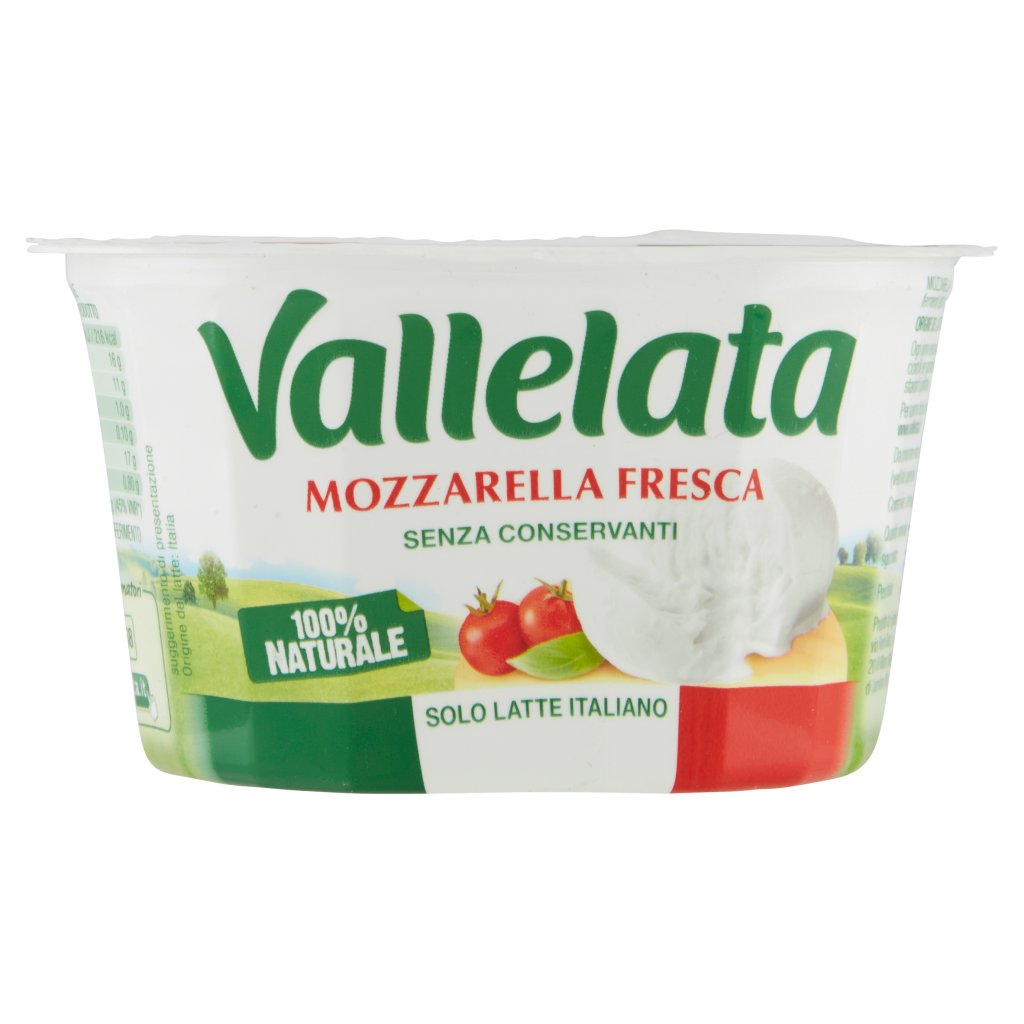 Vallelata Mozzarella Vallelata Gr 125 Vallelata