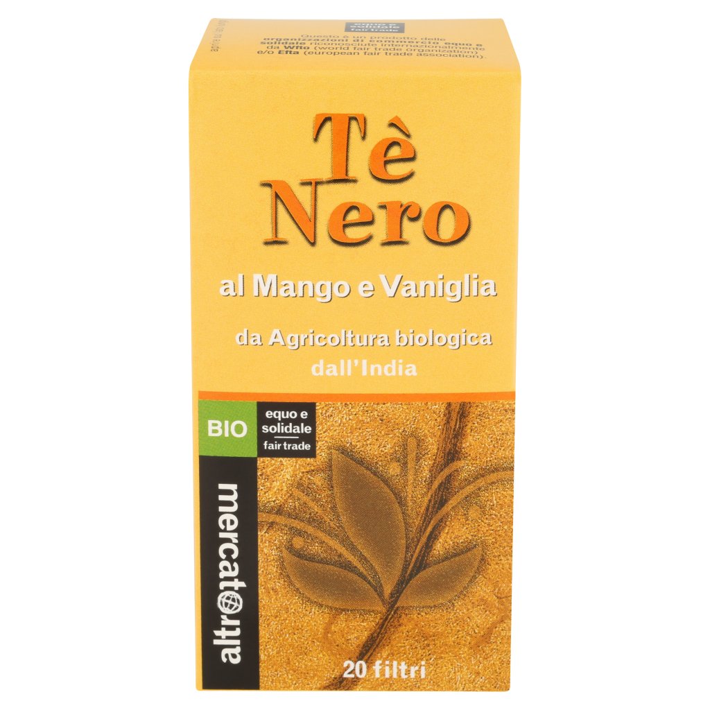 Altromercato Bio Tè Nero al Mango e Vaniglia