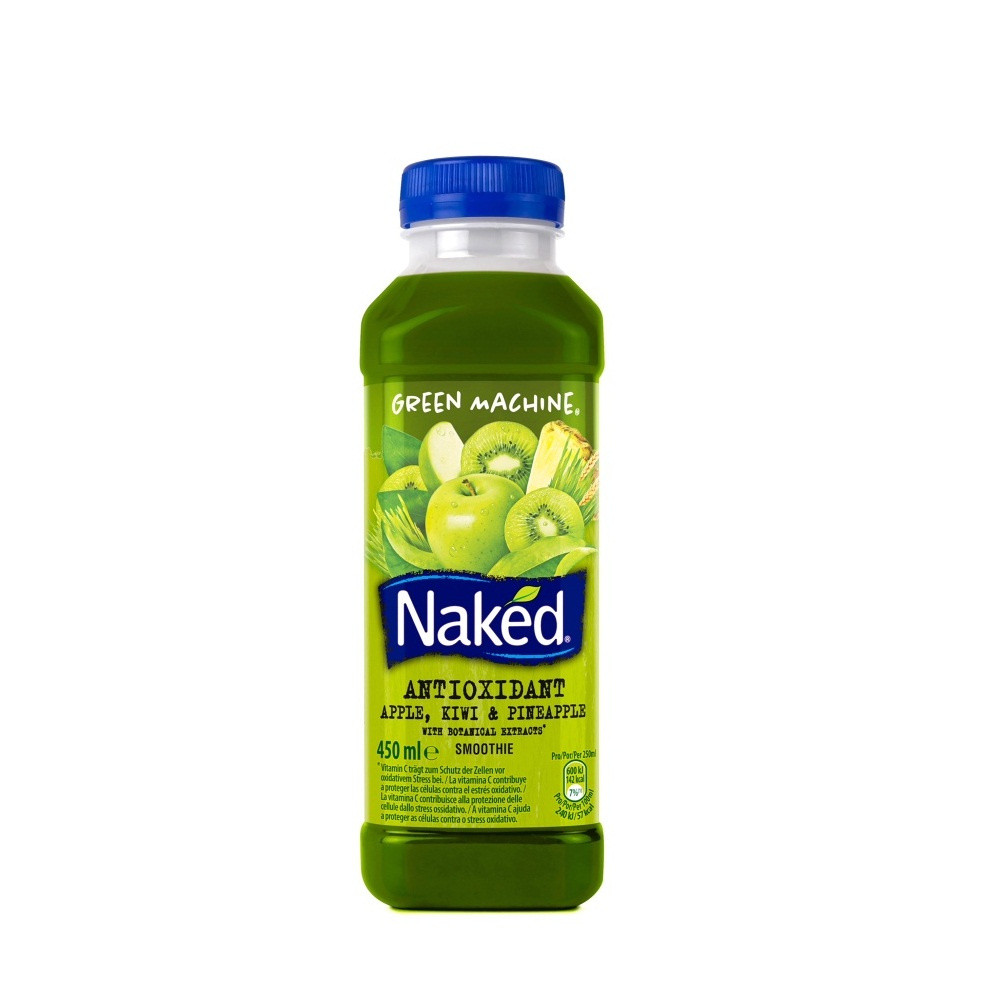 Naked Bevanda Pastorizzata a Base di Succo e Purea di Frutta Arricchita con Vitamine